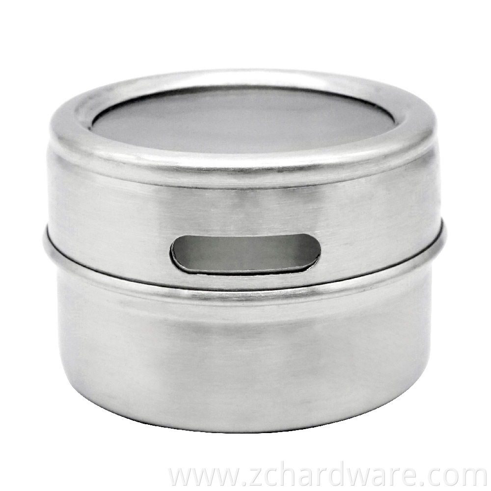 Seasoning Containers with Shaker Lids
